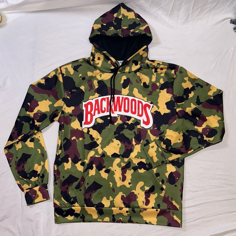 Backwoods Camo Hoodie Pullover